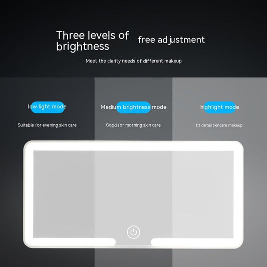 Automotive Sun Louver Makeup Mirror Dimming With Light - FlowTech