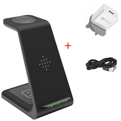 3 In 1 Fast Charging Station Wireless - FlowTech