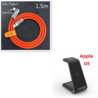 3 In 1 Fast Charging Station Wireless - FlowTech