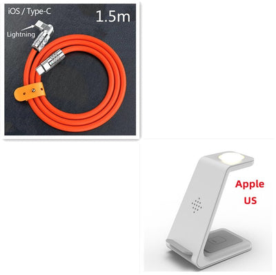 3 In 1 Fast Charging Station Wireless - FlowTech