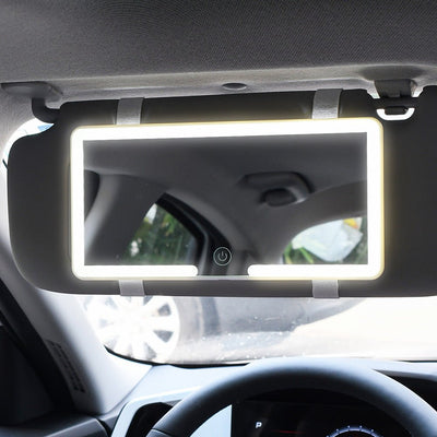 Automotive Sun Louver Makeup Mirror Dimming With Light - FlowTech