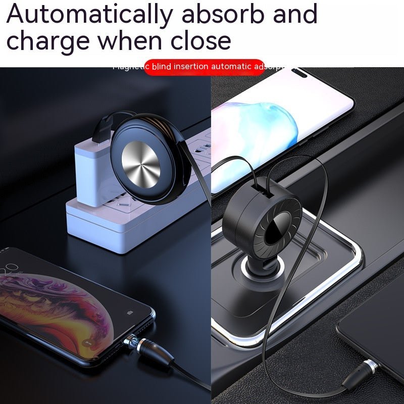 Charger Telescopic Car Multifunctional 5A Fast Charge Data Cable - FlowTech