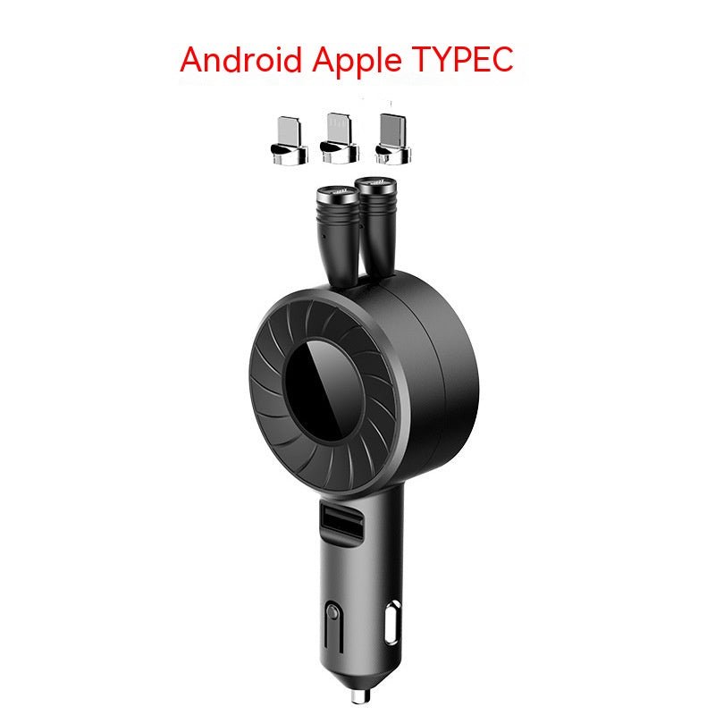 Charger Telescopic Car Multifunctional 5A Fast Charge Data Cable - FlowTech