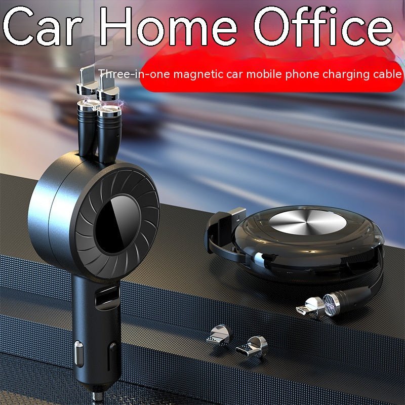 Charger Telescopic Car Multifunctional 5A Fast Charge Data Cable - FlowTech