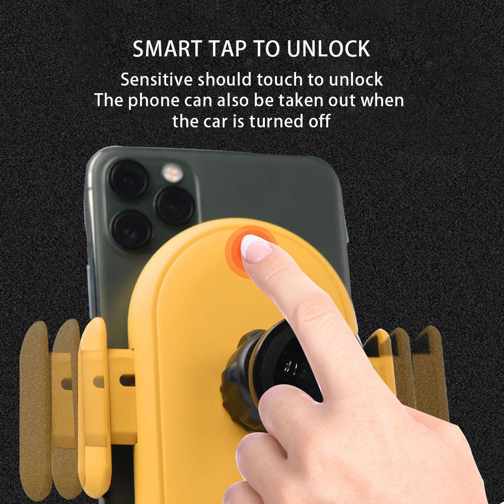 Infrared Induction Car Wireless Charger Car Phone Holder - FlowTech