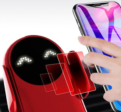 Infrared Induction Car Wireless Charger Car Phone Holder - FlowTech