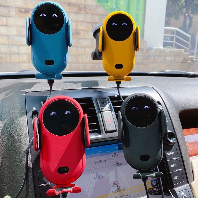 Infrared Induction Car Wireless Charger Car Phone Holder - FlowTech