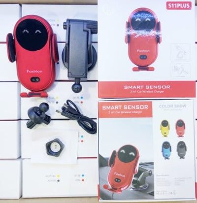 Infrared Induction Car Wireless Charger Car Phone Holder - FlowTech