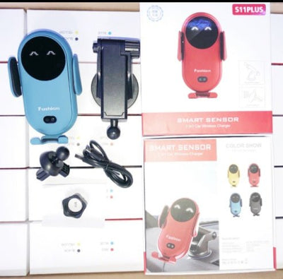 Infrared Induction Car Wireless Charger Car Phone Holder - FlowTech