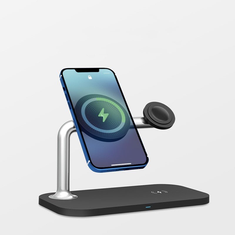Magnetic 3 - in - 1 Wireless Charger - FlowTech