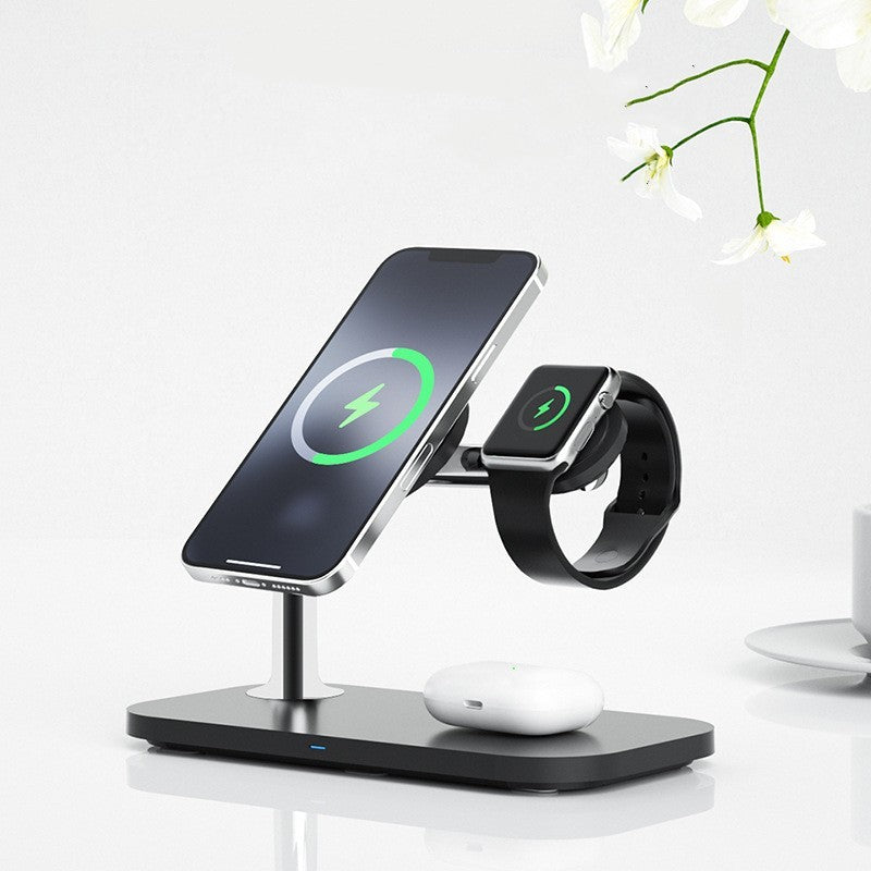 Magnetic 3 - in - 1 Wireless Charger - FlowTech