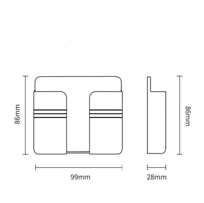 Mobile Phone Charging Storage Rack Punch - free Sticky Storage Box - FlowTech
