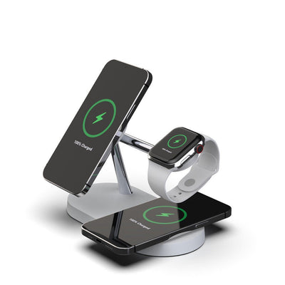 Multifunctional Five - In - One Magnetic Wireless Charging 15W Fast Charge - FlowTech