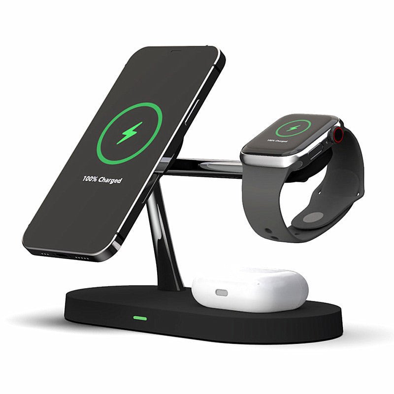 Multifunctional Five - In - One Magnetic Wireless Charging 15W Fast Charge - FlowTech