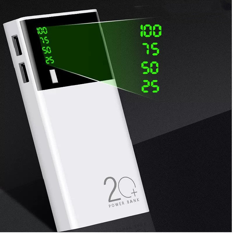 New 20000Mah Power Bank Black Rice - FlowTech