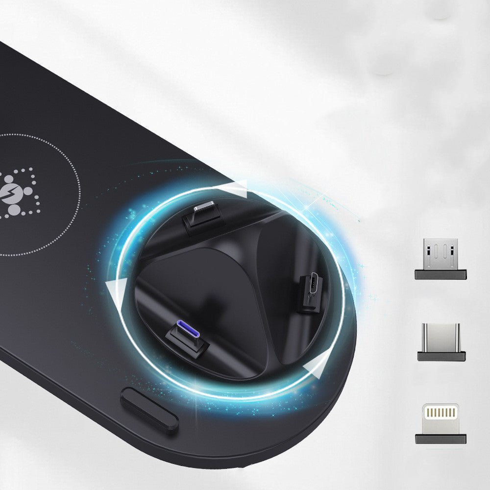 Plastic 3 In 1 Wireless Charger Stand Fast - FlowTech