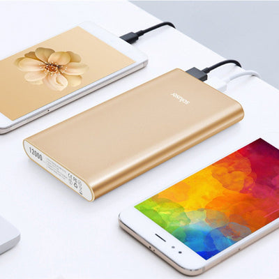 Power Bank 12000mAh Ultra - thin Aluminum Alloy Power Bank - FlowTech