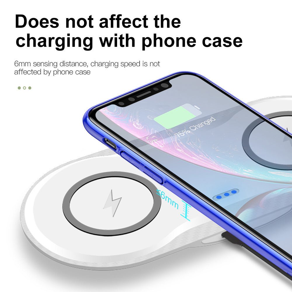 Wireless Charger Dual Mobile Phone Charger - FlowTech