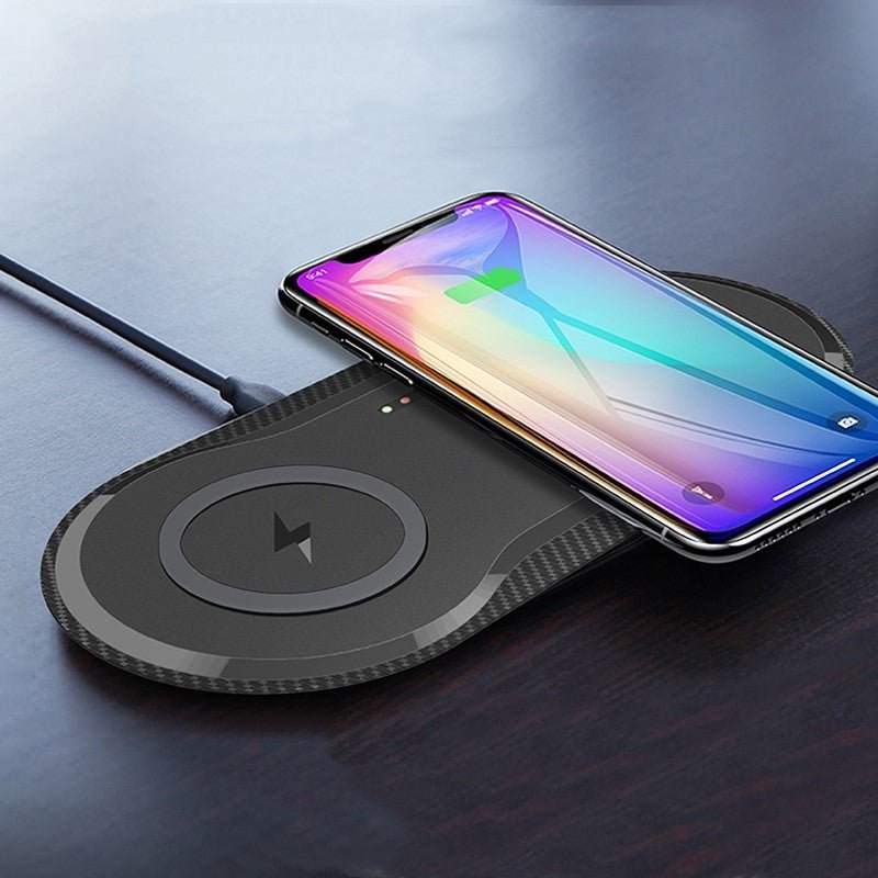 Wireless Charger Dual Mobile Phone Charger - FlowTech