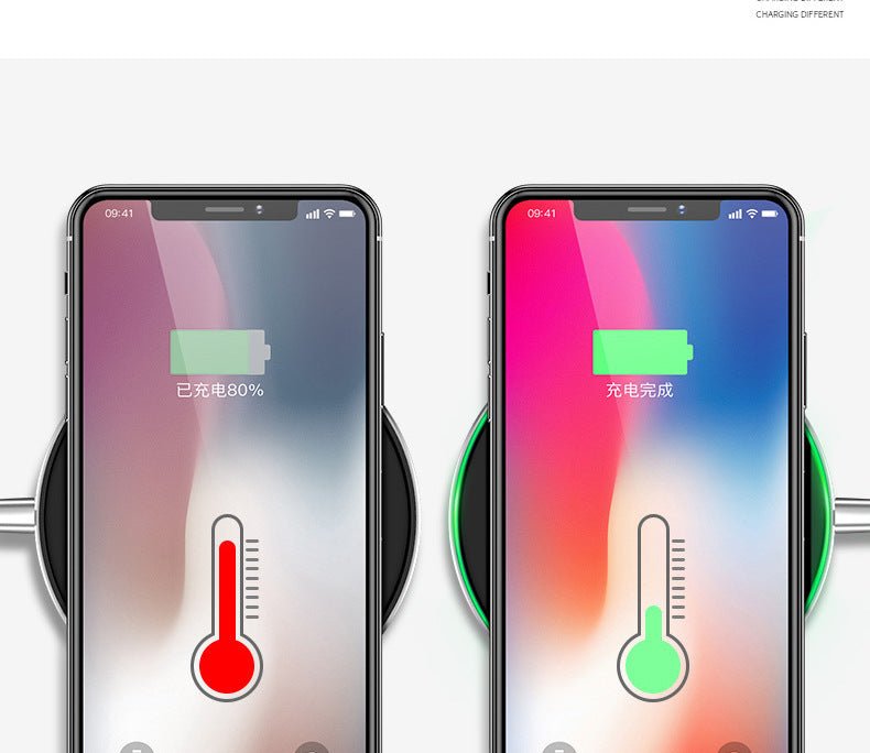 Wireless Charger For I - Phone Fast Wireless Charging Pad For Sam - sung High Speed - FlowTech