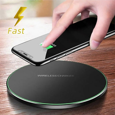 Wireless Charger For I - Phone Fast Wireless Charging Pad For Sam - sung High Speed - FlowTech