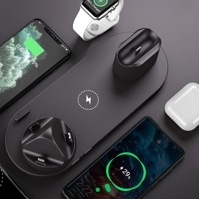 Wireless Charger For IPhone Fast Charger 6 In 1 - FlowTech