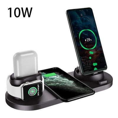 Wireless Charger For IPhone Fast Charger 6 In 1 - FlowTech