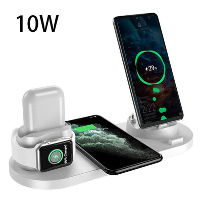 Wireless Charger For IPhone Fast Charger 6 In 1 - FlowTech