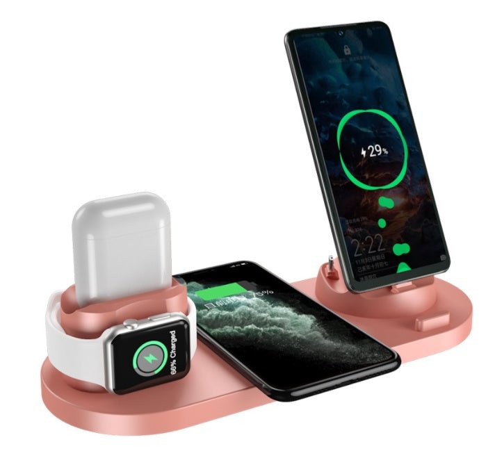 Wireless Charger For IPhone Fast Charger 6 In 1 - FlowTech