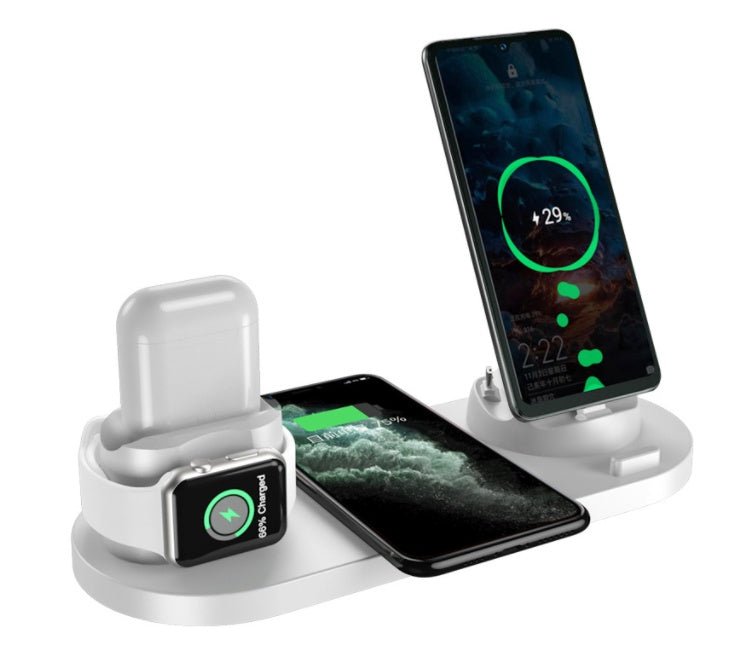 Wireless Charger For IPhone Fast Charger 6 In 1 - FlowTech